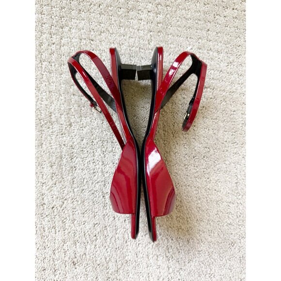 pierre hardy  stella patent kitten heel sandals 7 - Picture 5 of 9